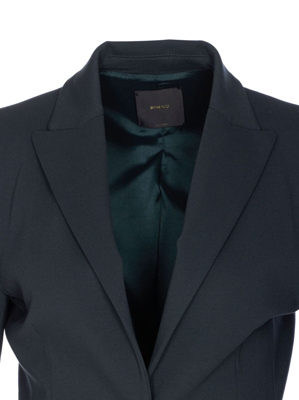 button-front V-neck jacket - 4