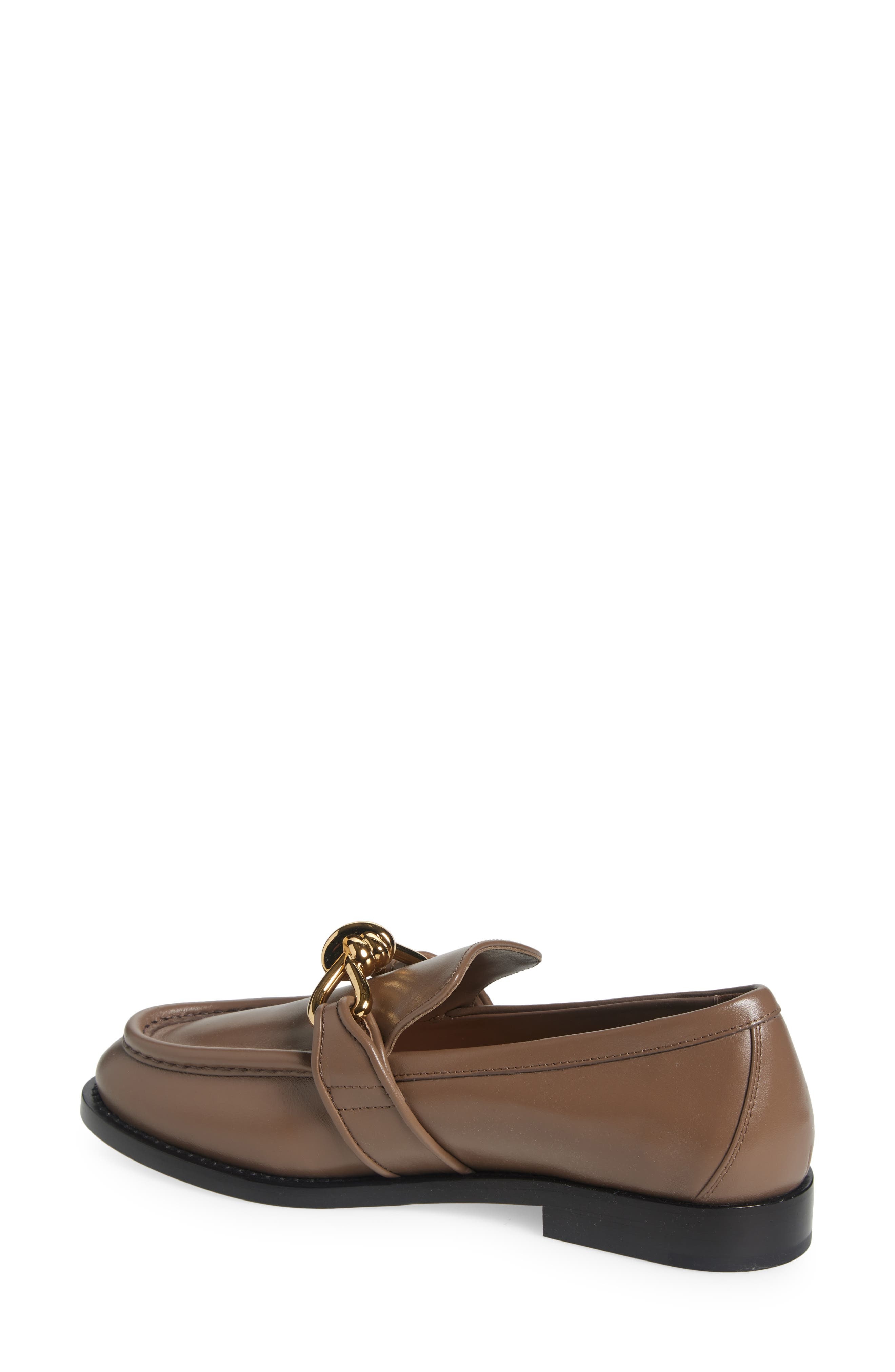 Bottega Veneta Astaire Knot Bit Loafer in 2354 Pinecone at Nordstrom - 2