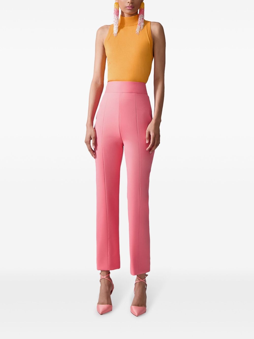 mock-neck top - 2