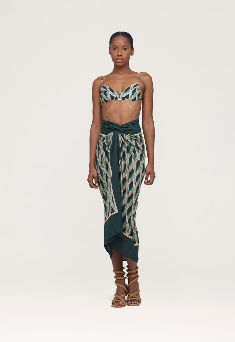 Agua by Agua Bendita Lavanda Pluma Pareo outlook