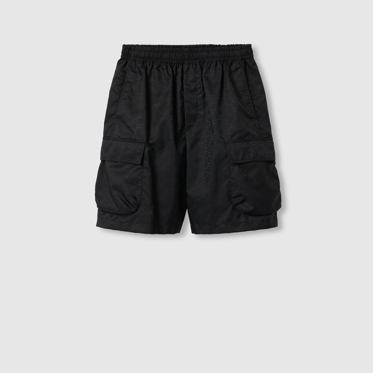 Lightweight GG nylon jacquard short - 1