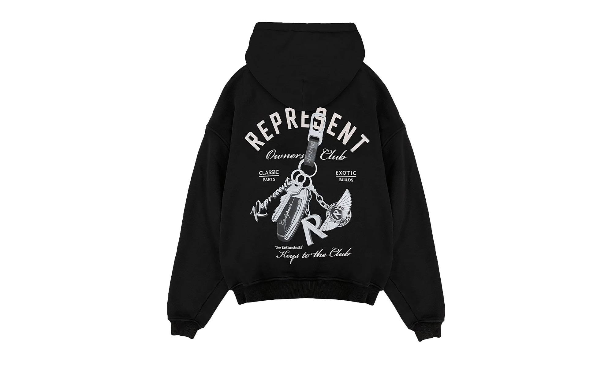 Keys To The Club Pullover Hoodie "Black" - 2
