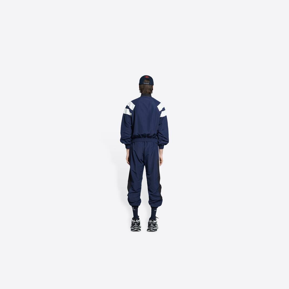 Men's Sporty B Regular Tracksuit Pants in Indigo - 5