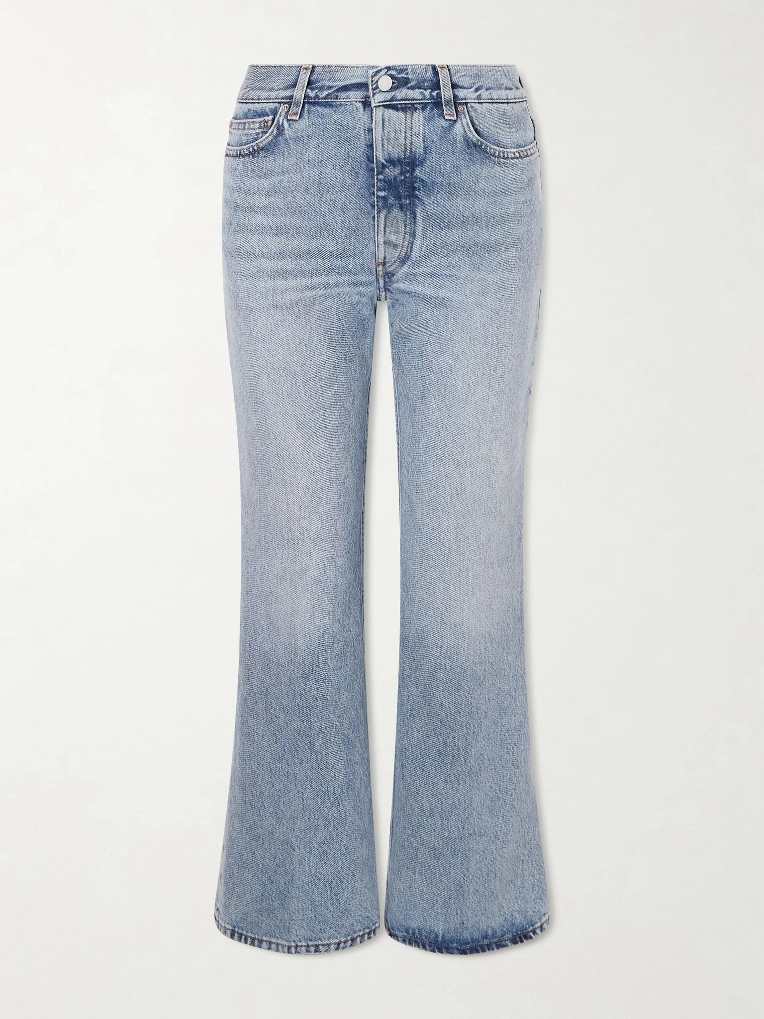 Kick organic flared jeans Mid denim - 1