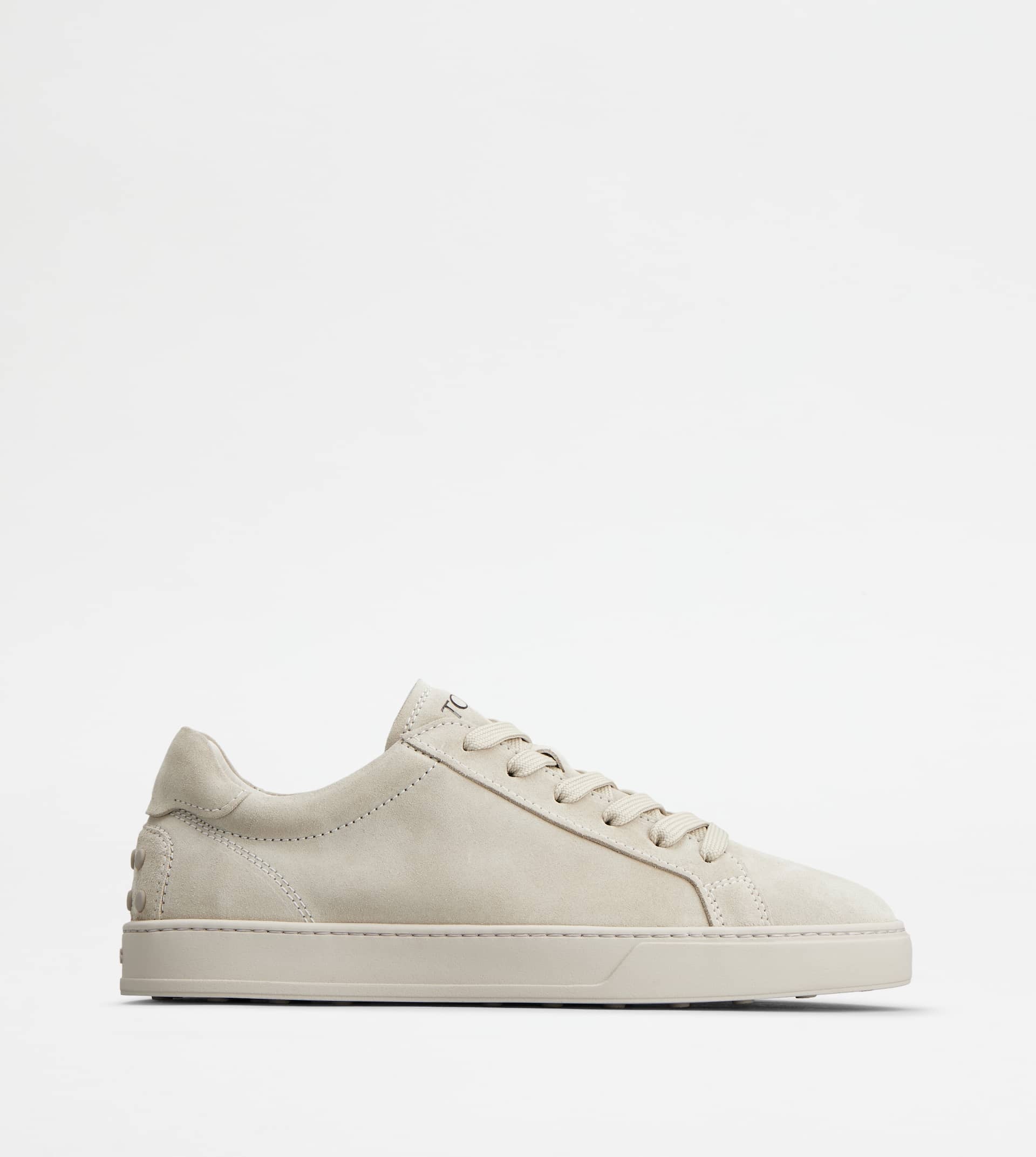 SNEAKERS IN SUEDE - BEIGE - 1