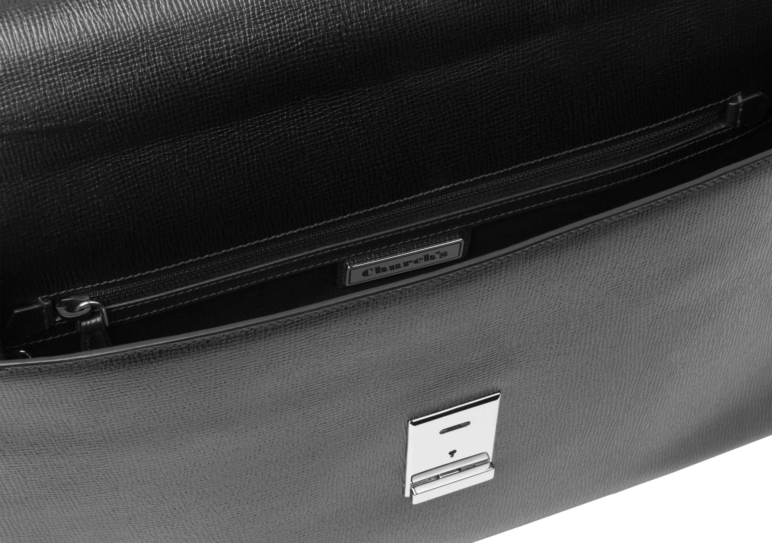 Warwick
St James Leather Briefcase Black - 5