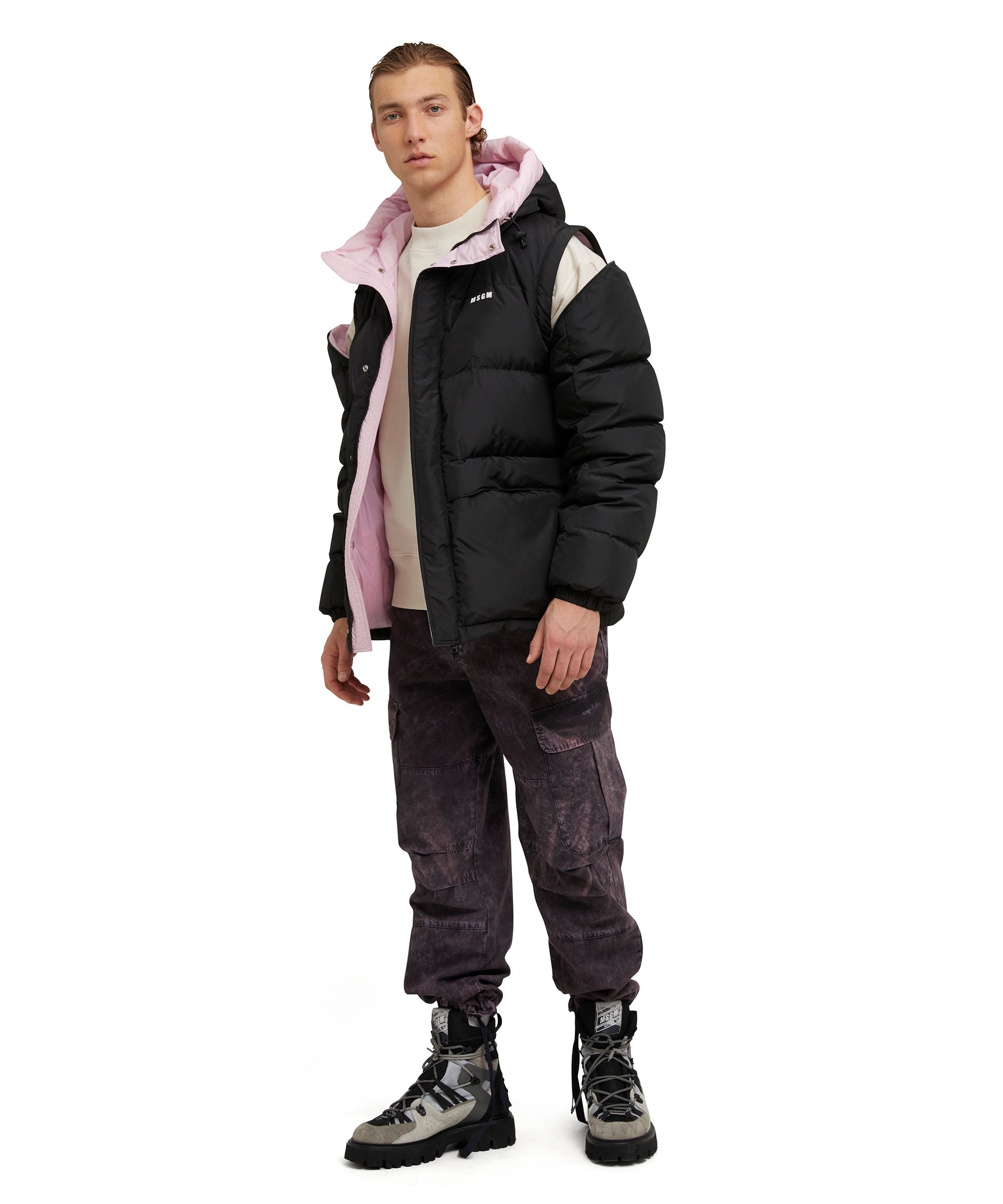 Organic cotton Tie-Dye parachute cargo trousers - 5