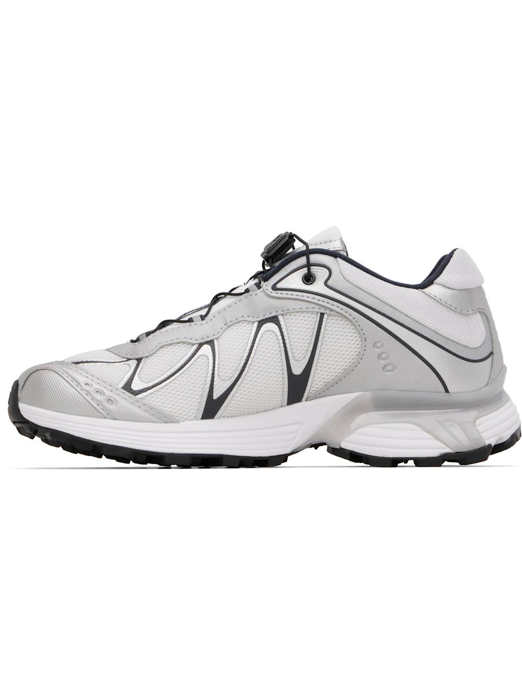 White & Sliver XT-Whisper Sneakers - 3