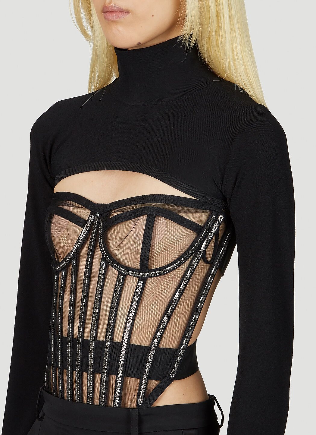 Dolce Gabbana Kim High Neck Bolero lncc REVERSIBLE