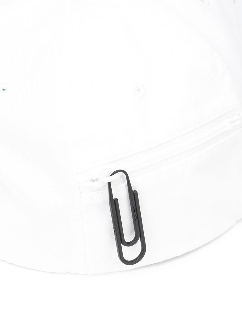 Off-White apple-motif cap outlook