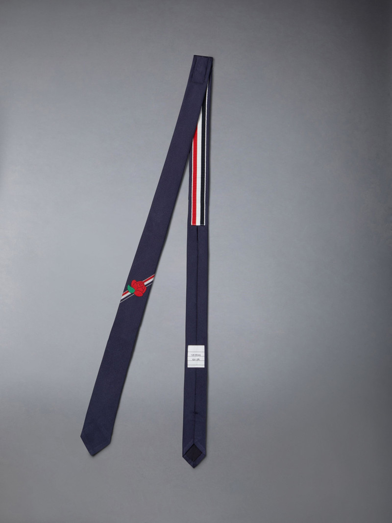Thom Browne Rose Icon Classic Tie outlook
