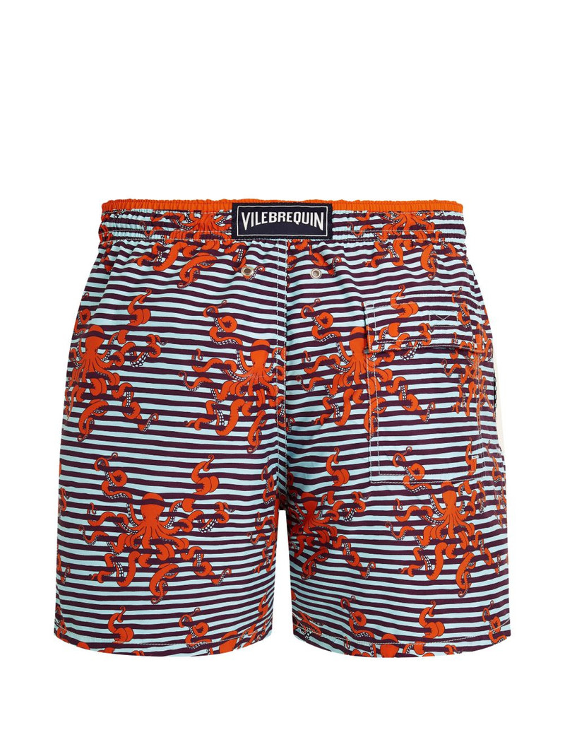 Vilebrequin Octopus in Stripes swim shorts outlook