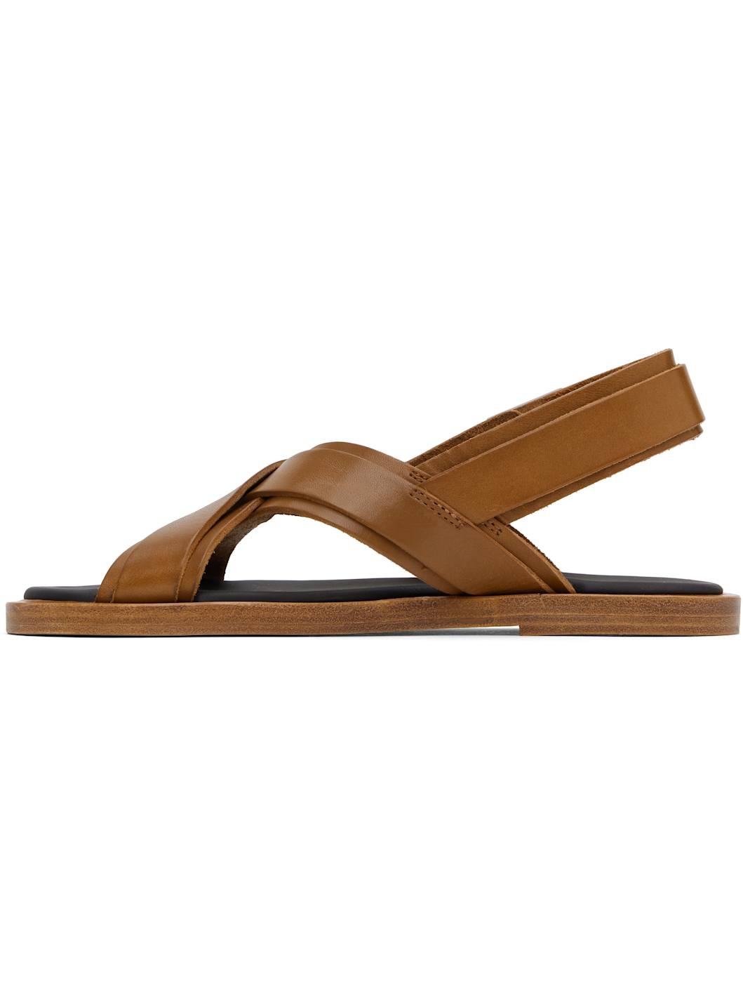 Brown Lou Sandals - 3