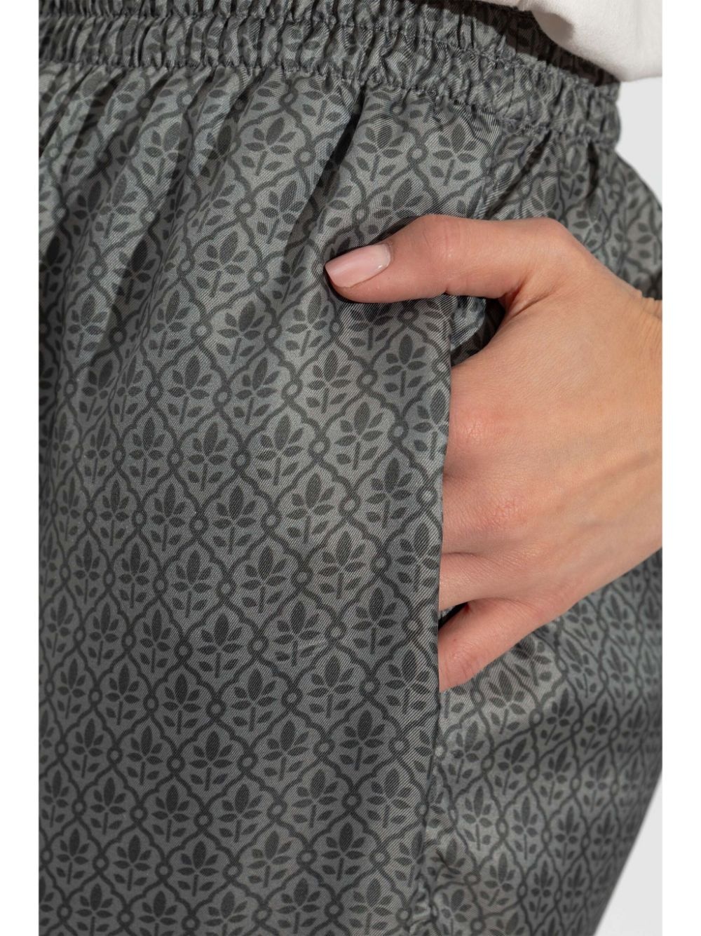 printed track pants - 5