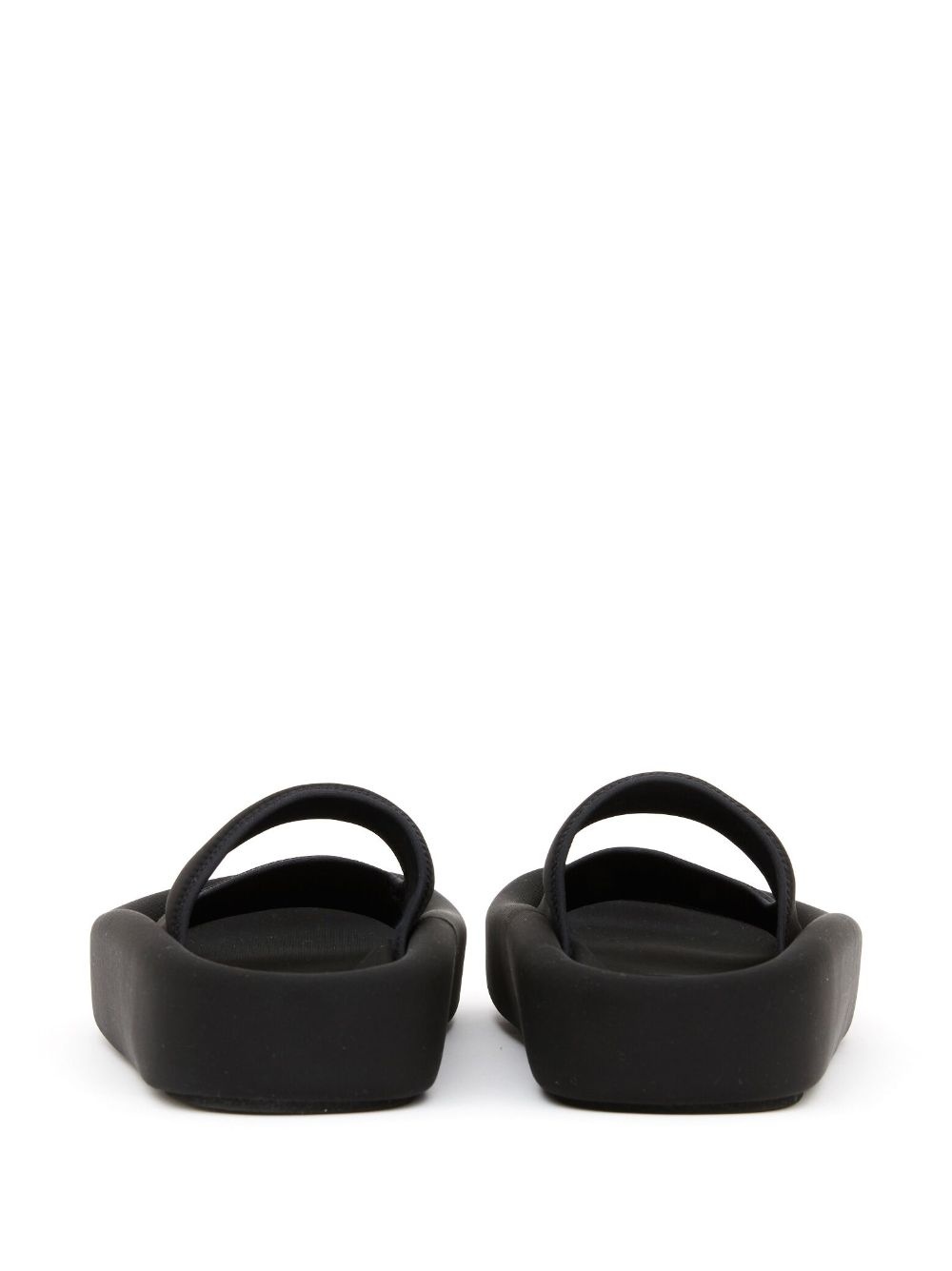 double-strap platform sandals - 5