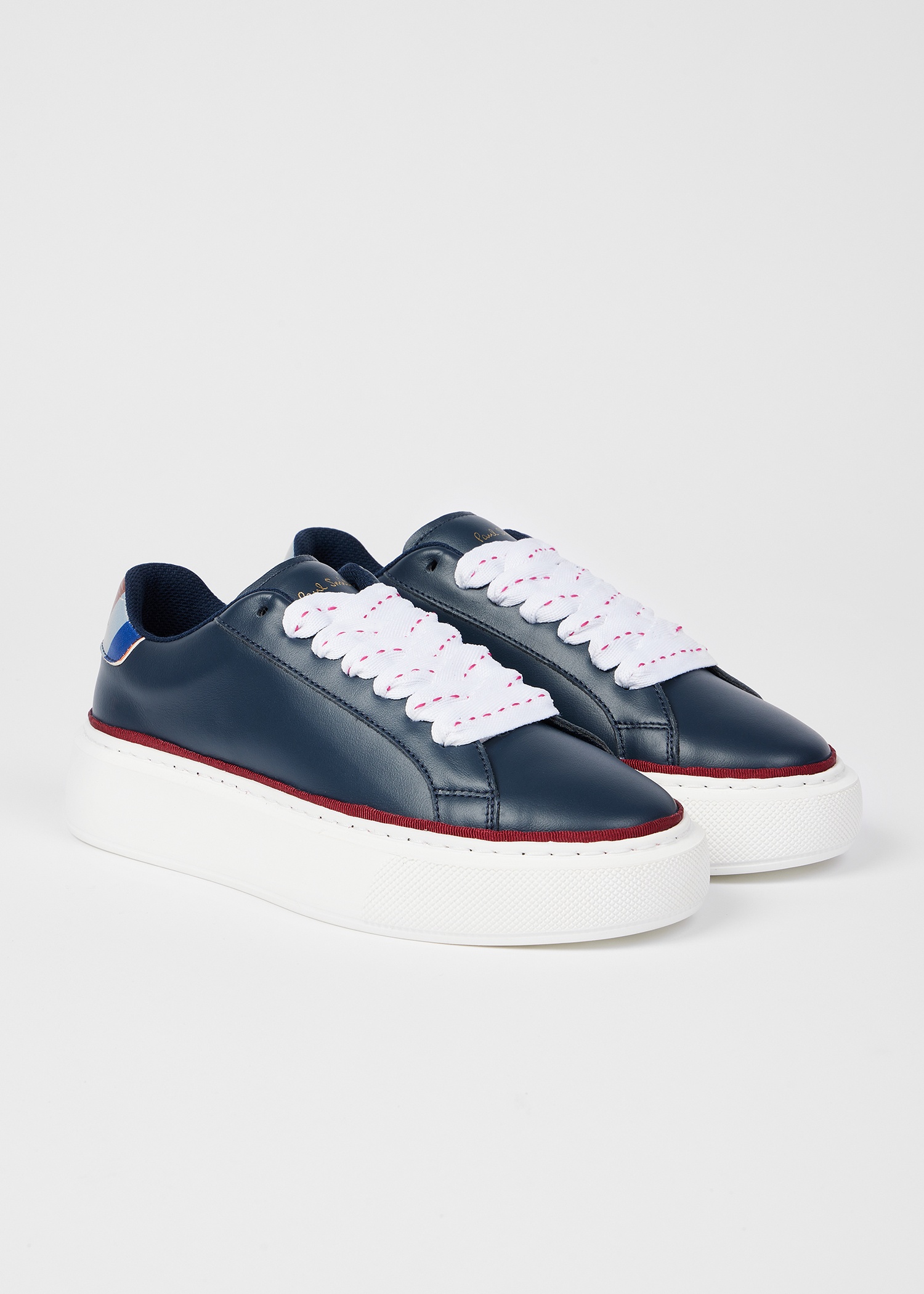 Women's Dark Navy 'Guppy' Platform Trainers - 3