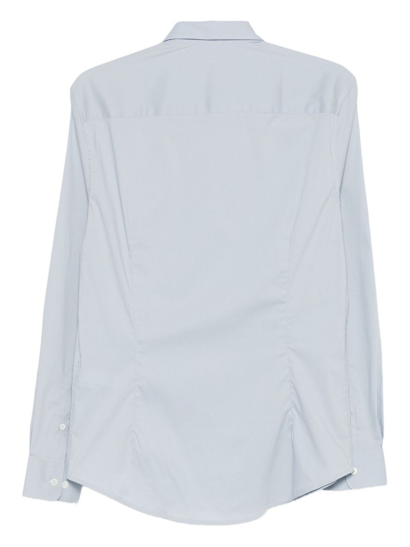 EMPORIO ARMANI logo-embroidered shirt outlook