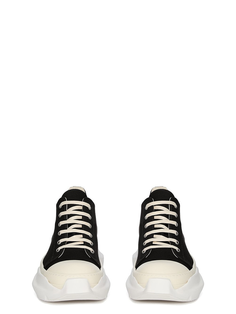 Rick Owens DRKSHDW 블랙 할리우드 Abstract 낮은 Sneaks Sneakers outlook