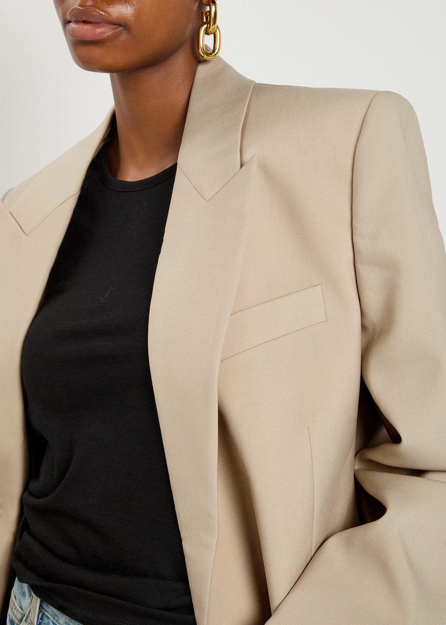 Saint Laurent Wool Blazer Jacket - 5