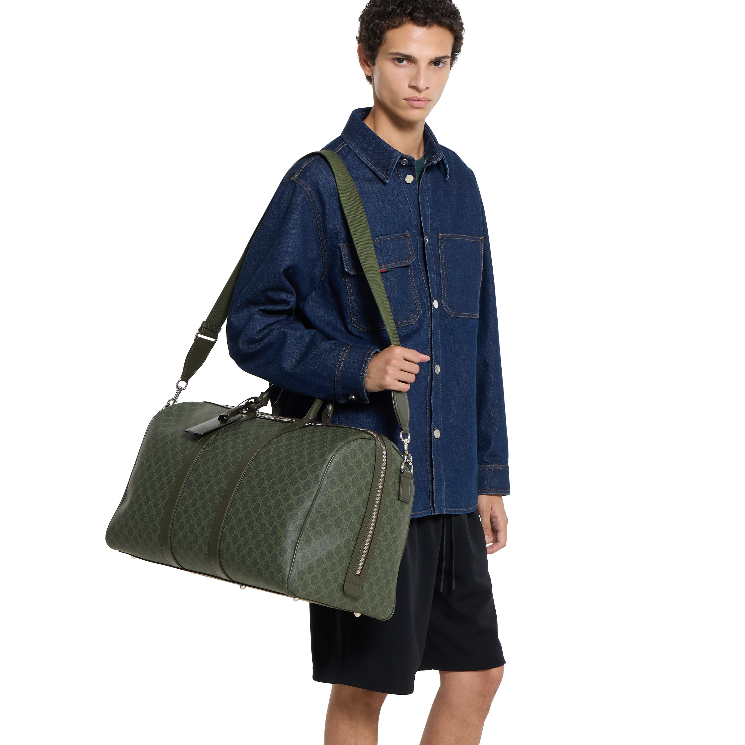 GG Monogram large duffle bag - 4