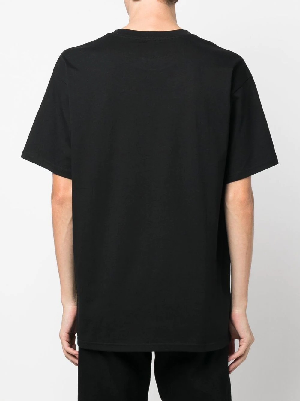 embroidered-logo detail T-shirt - 4