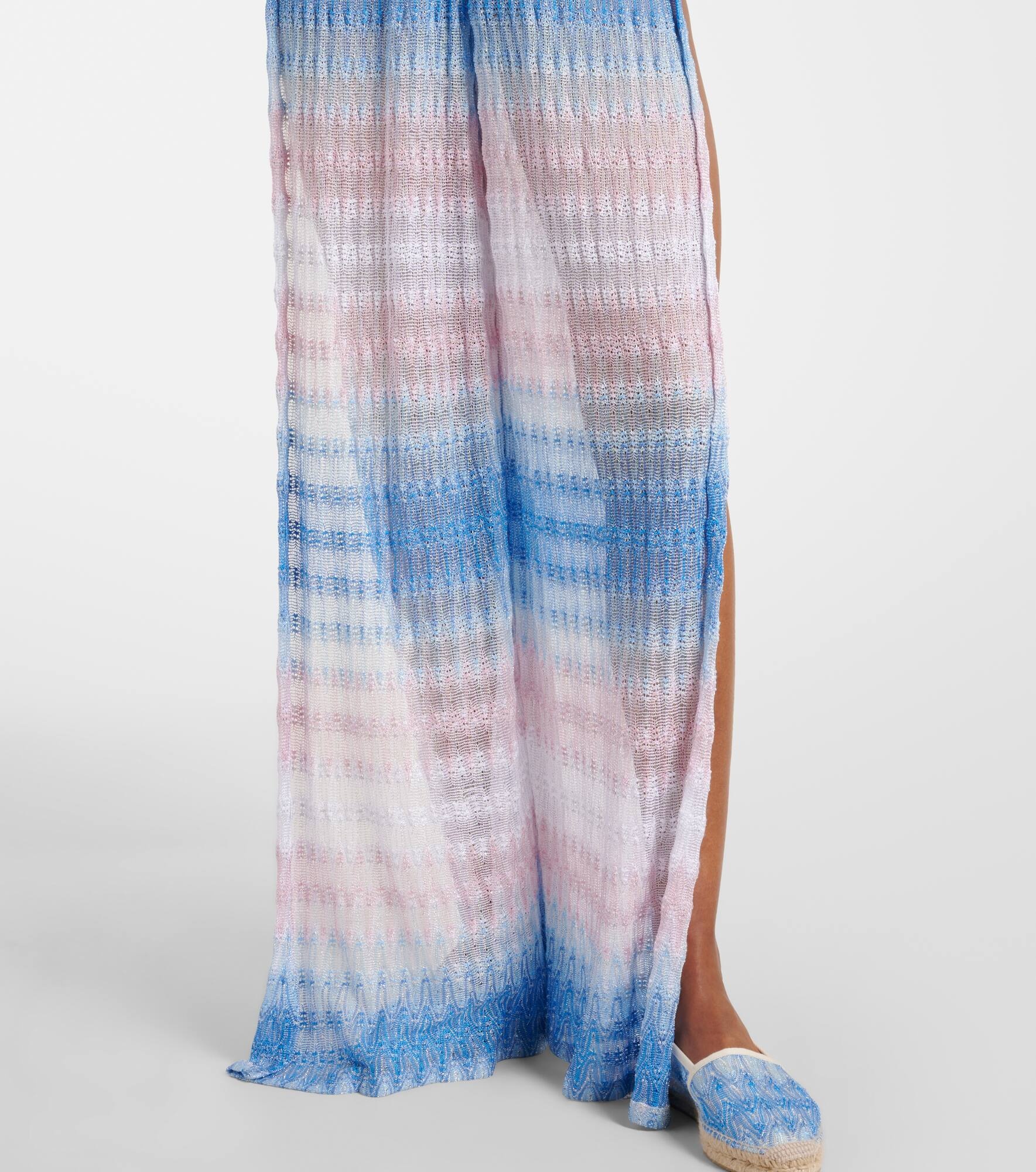 Wave semi-sheer jumpsuit - 6