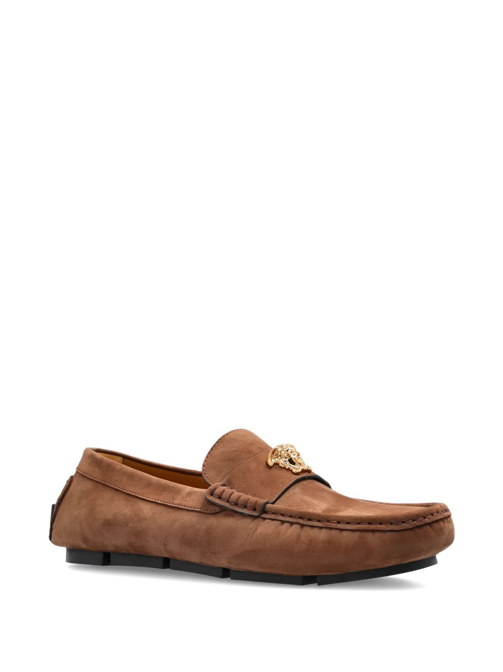 Medusa leather loafers - 2