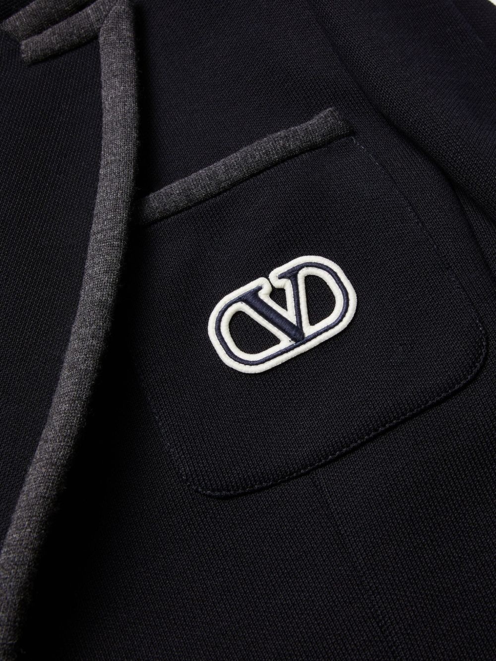 VLogo Signature single-breasted blazer - 3