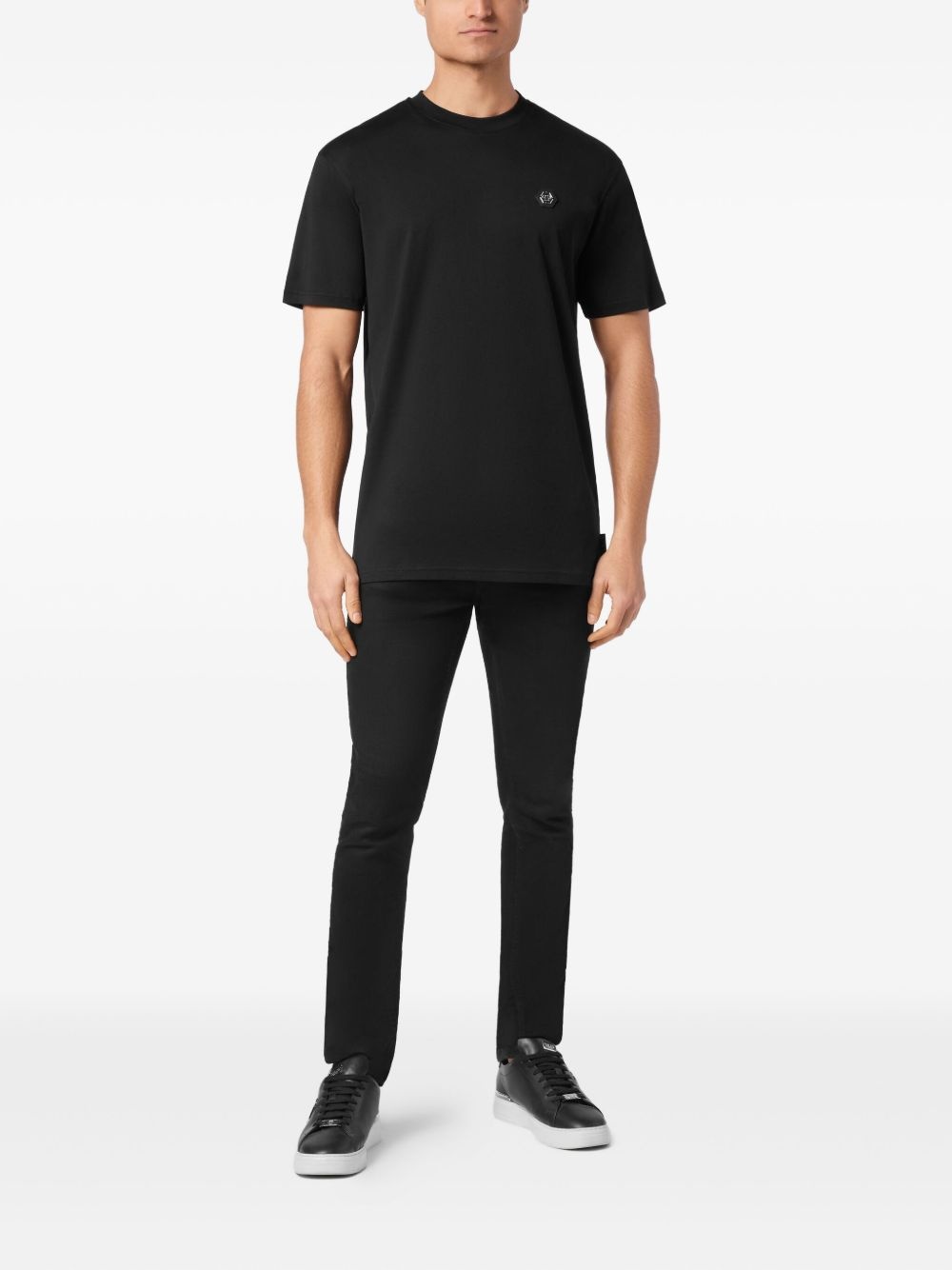 Gothic Plein-embellished T-shirt - 2
