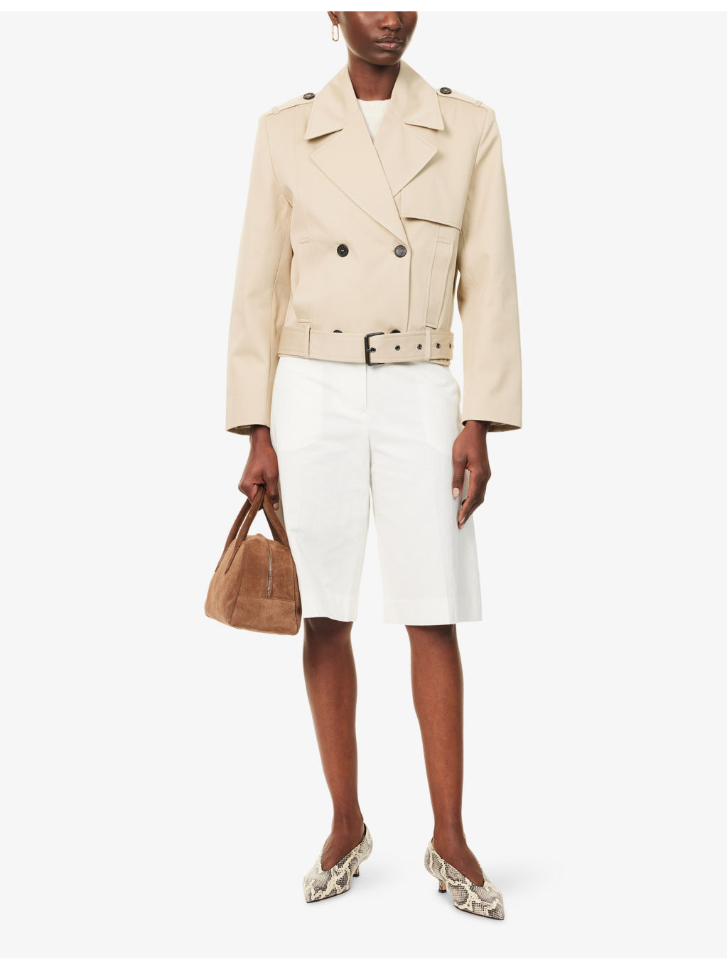 Greer Belted Cotton Jacket - 2