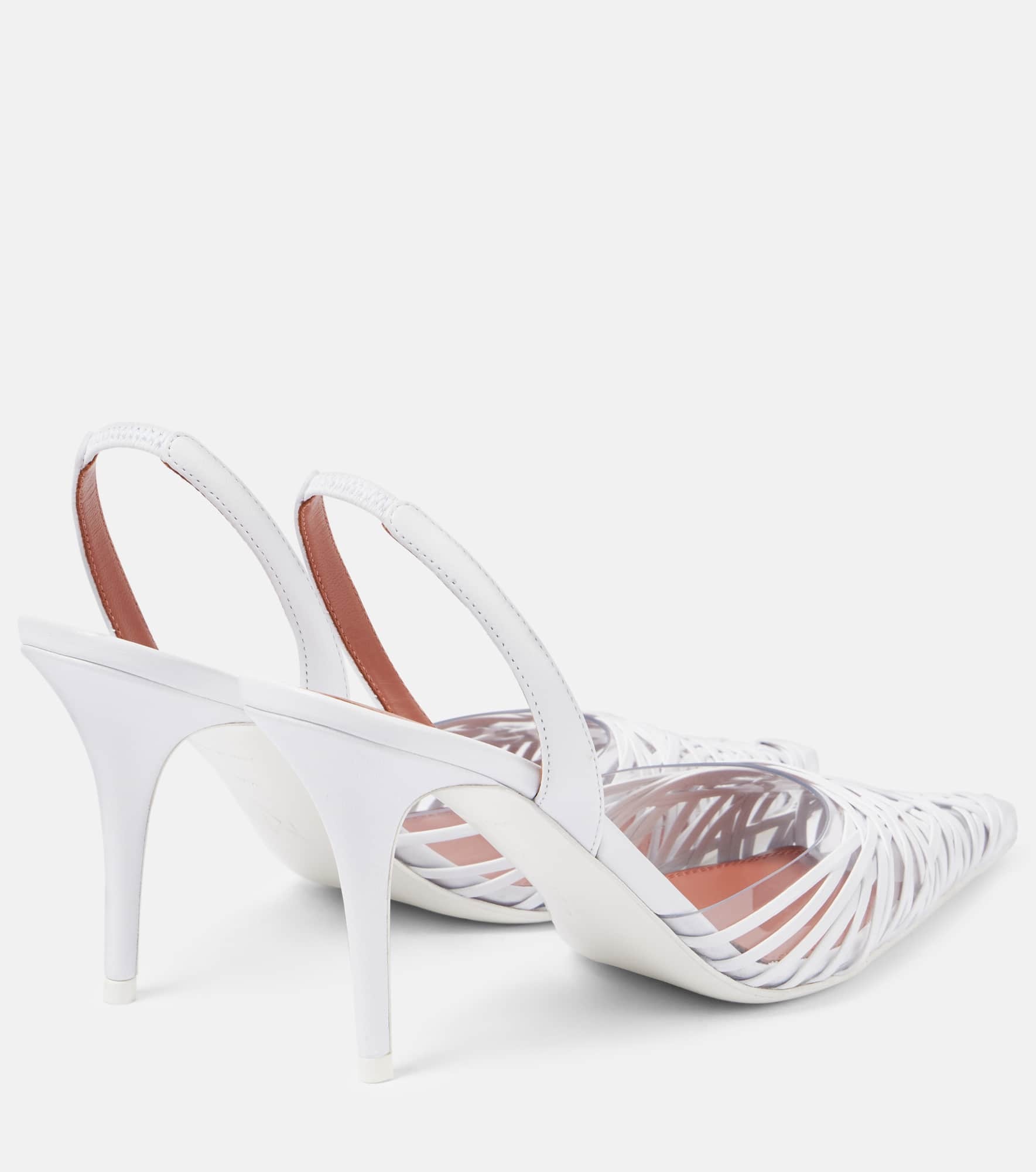 Lori 90 leather slingback pumps - 2