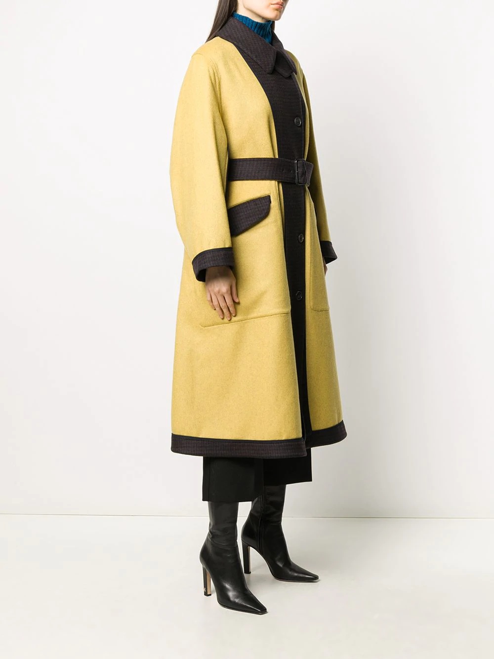 belted reversible coat - 3