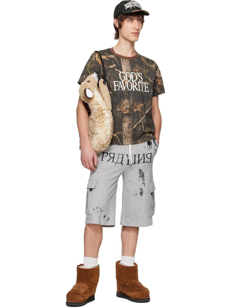 Praying Gray 'Praying' AI Logo Shorts outlook