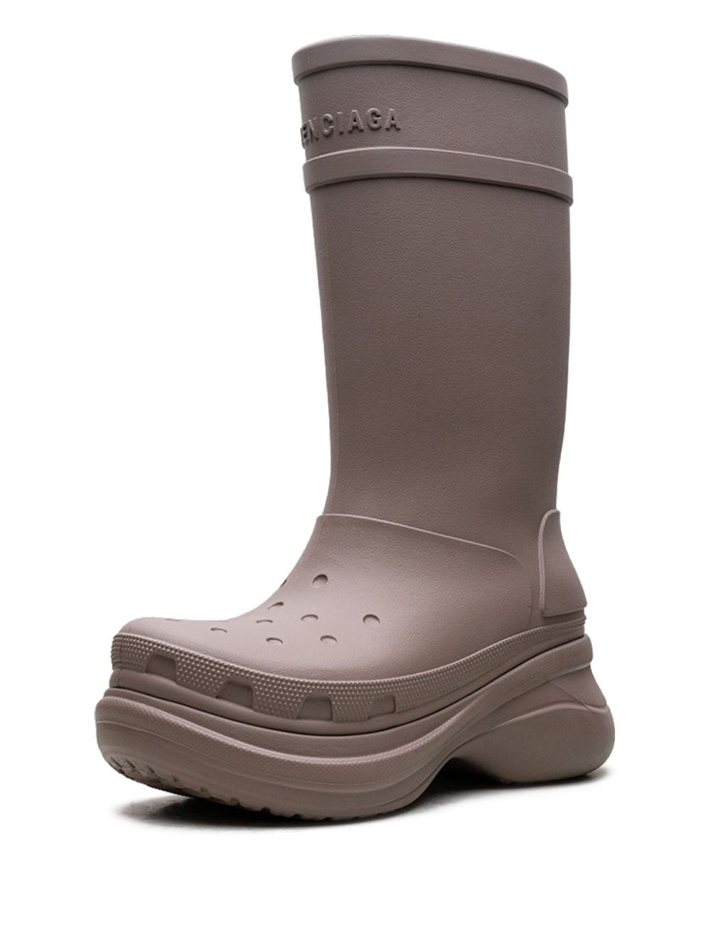 x Balenciaga platform rubber boots - 3