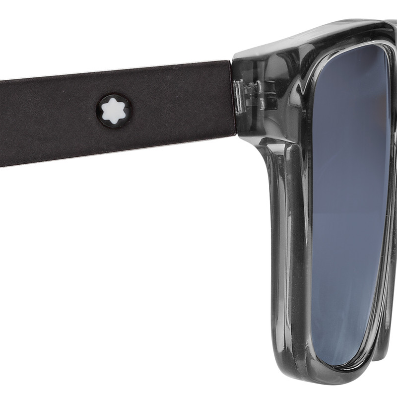 Rectangular Sunglasses with Gray Acetate Frame 8