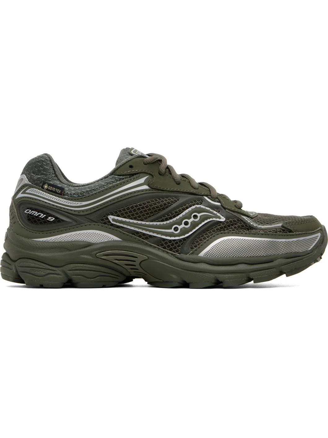Khaki ProGrid Omni 9 Sneakers - 1
