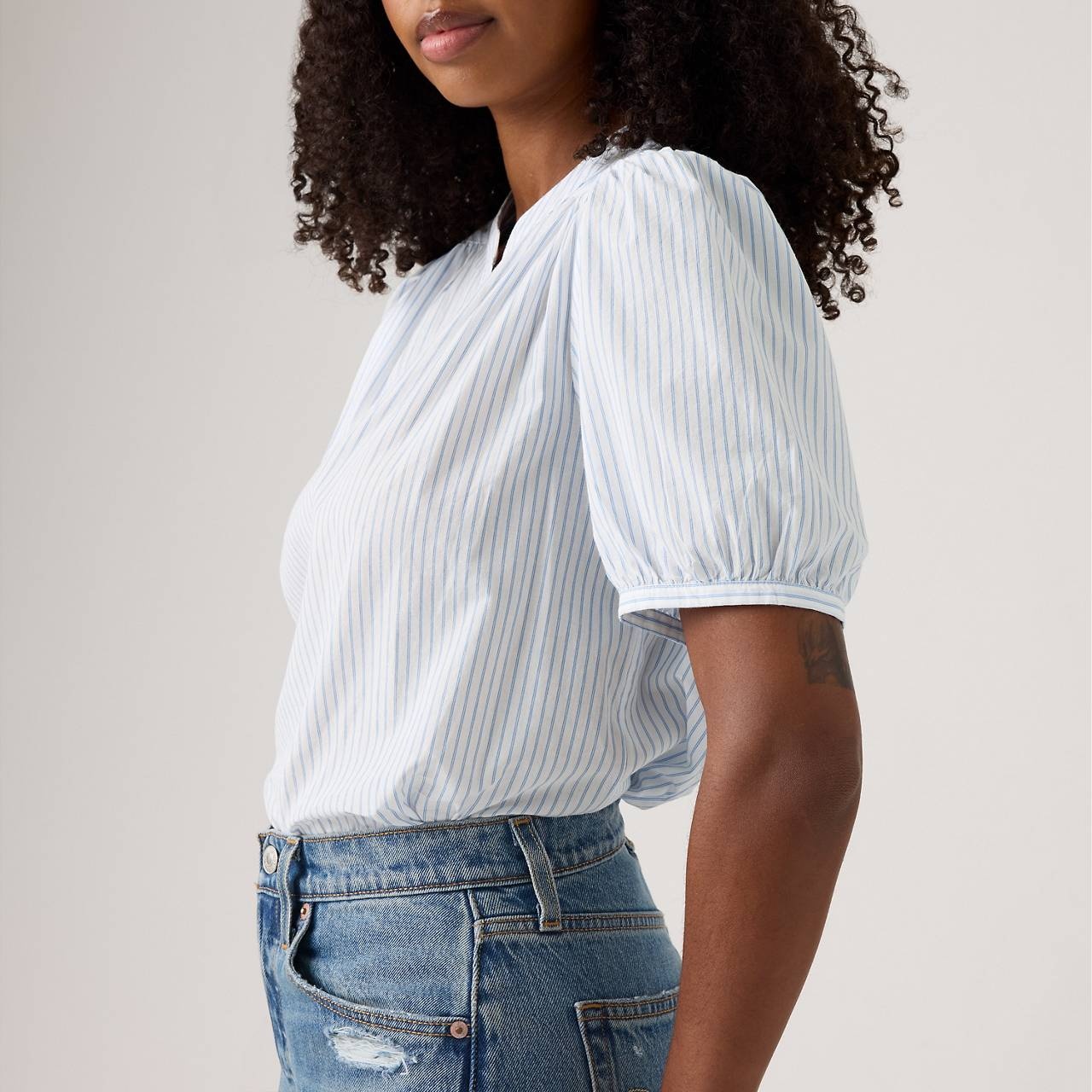 AMELIE POPLIN BLOUSE - 4