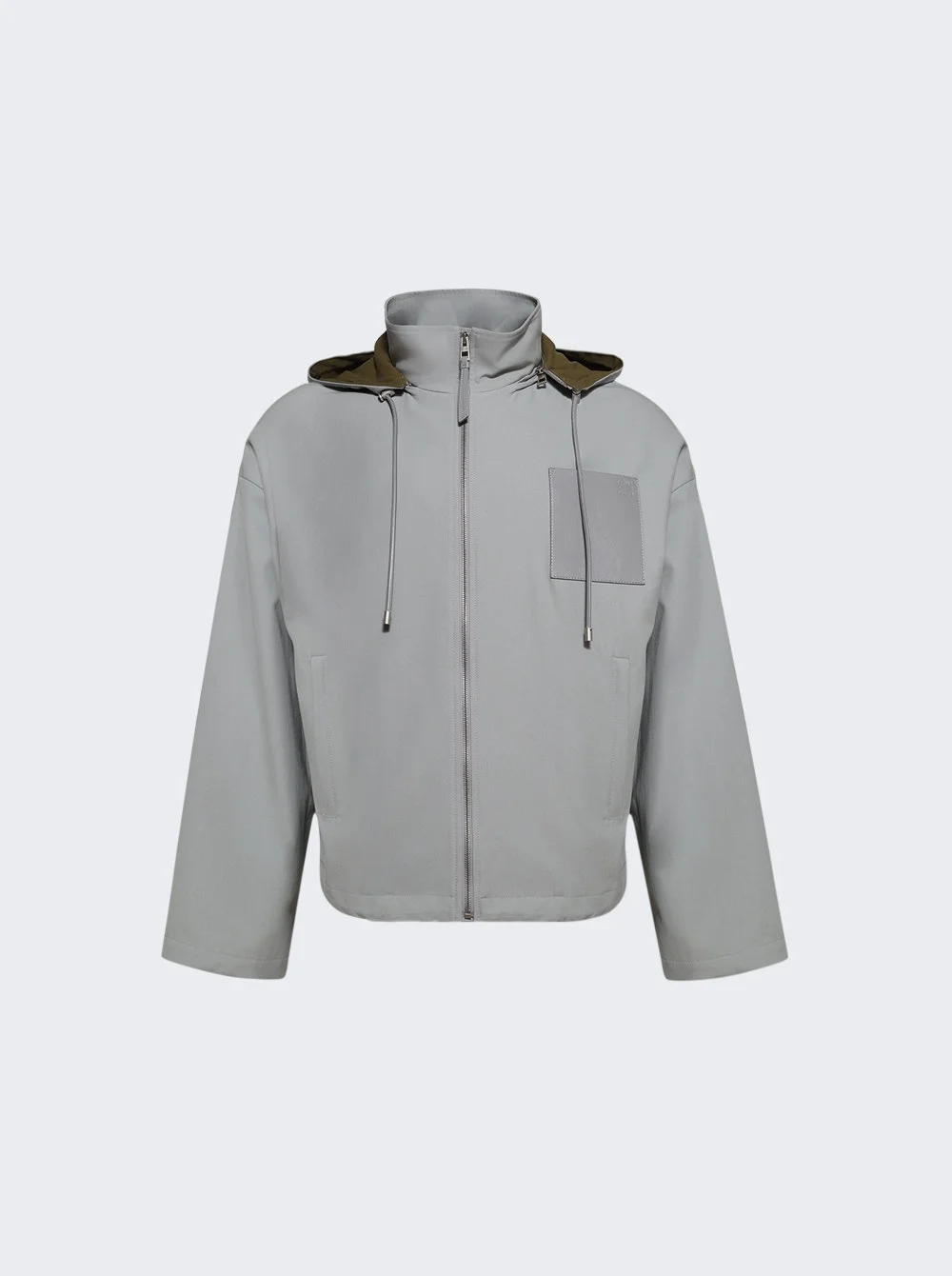 Hooded Jacket Light Grey - 1