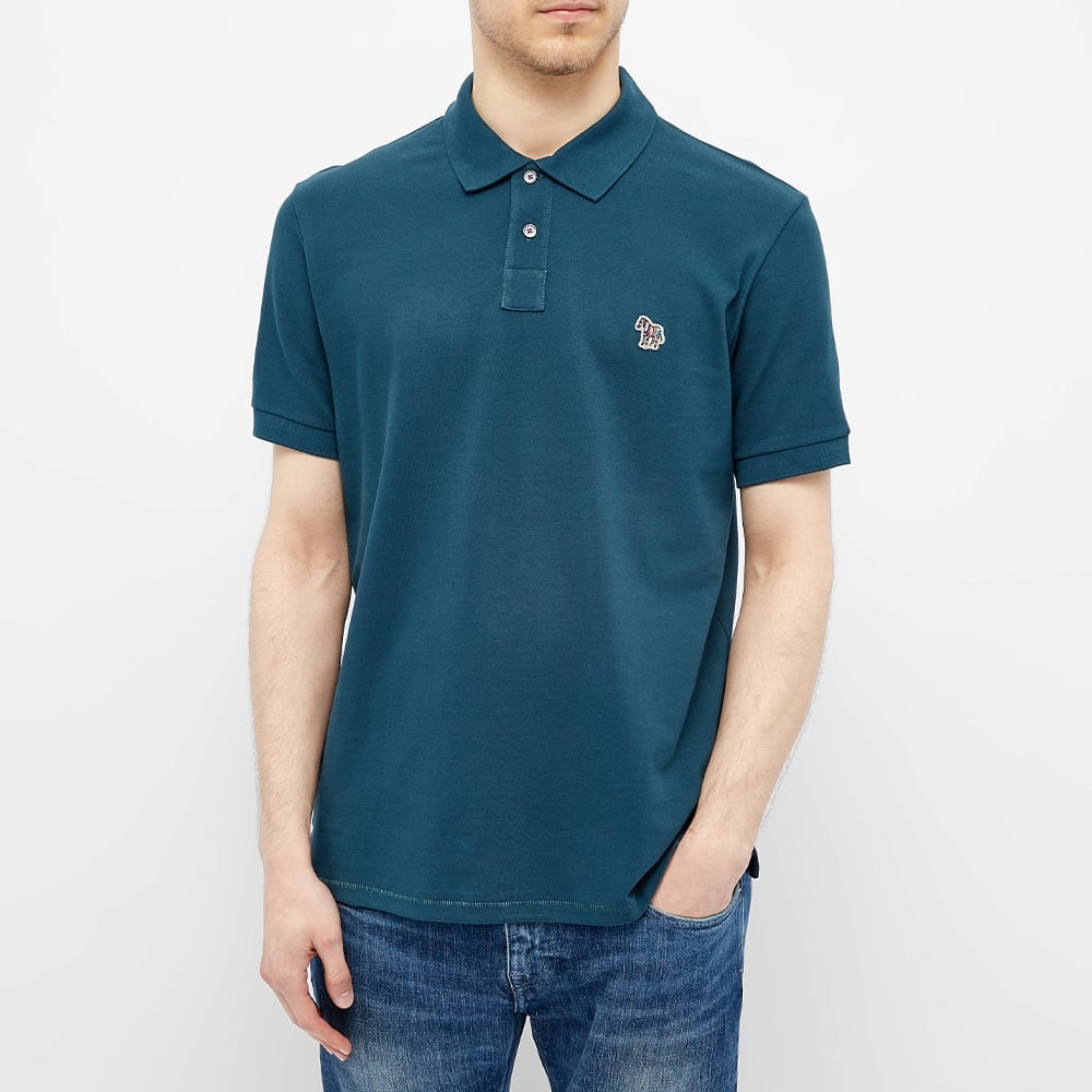 Paul Smith Regular Fit Zebra Polo - 3