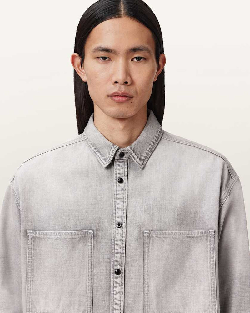 AL OVERSIZED DENIM SHIRT 4