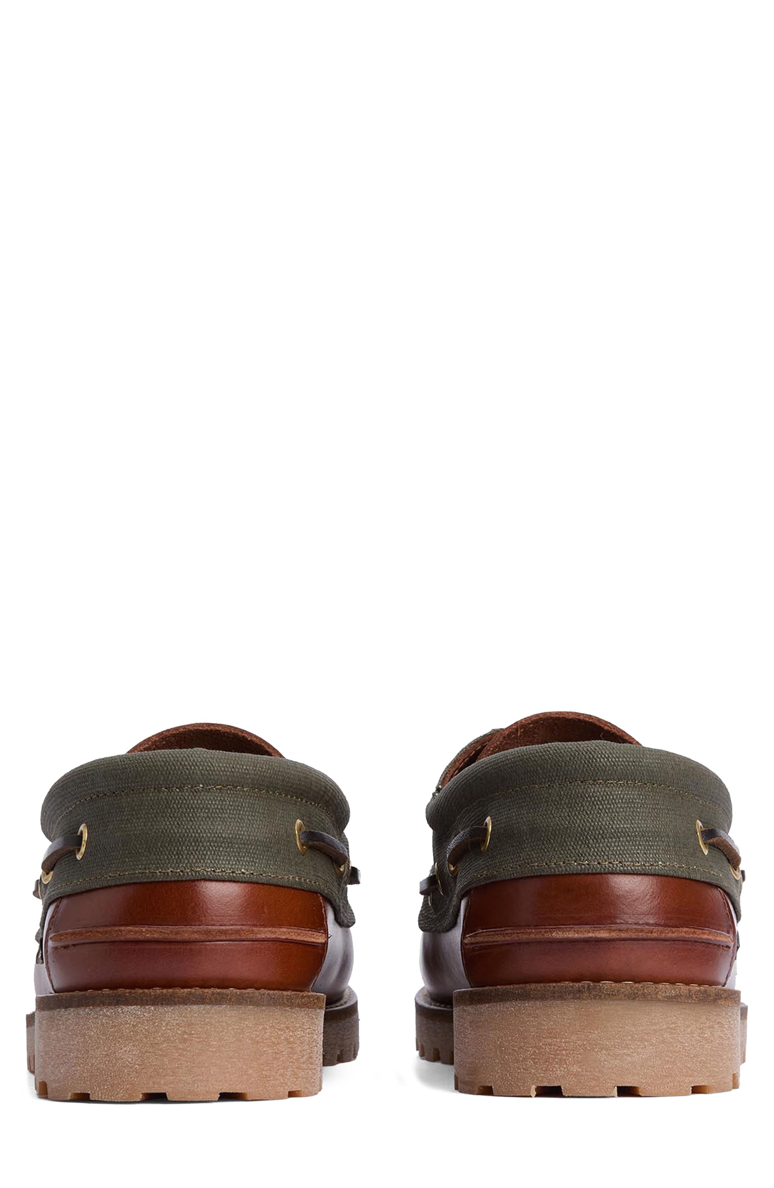 Barbour Deck Boat Shoe in Mahogany at Nordstrom - 4