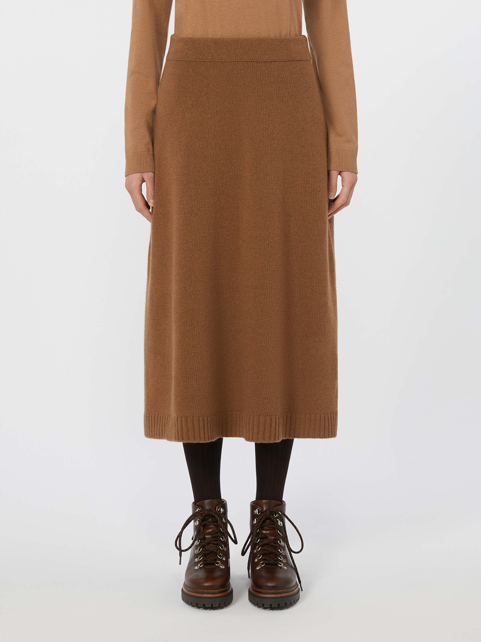 BARNABA Wool knit skirt - 3