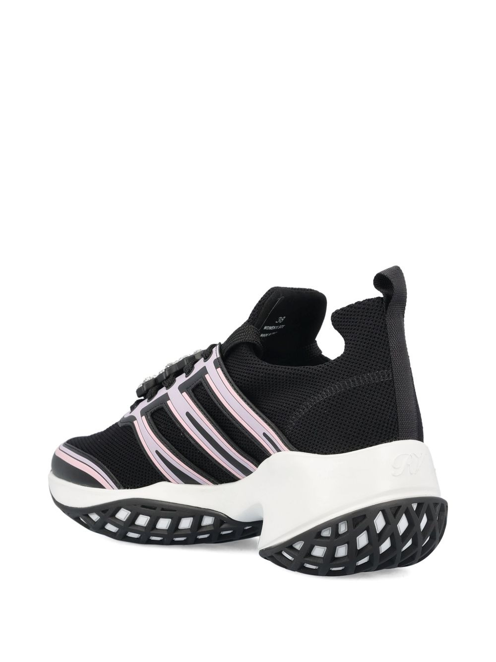 Viv Run crystal-embellishment sneakers - 4