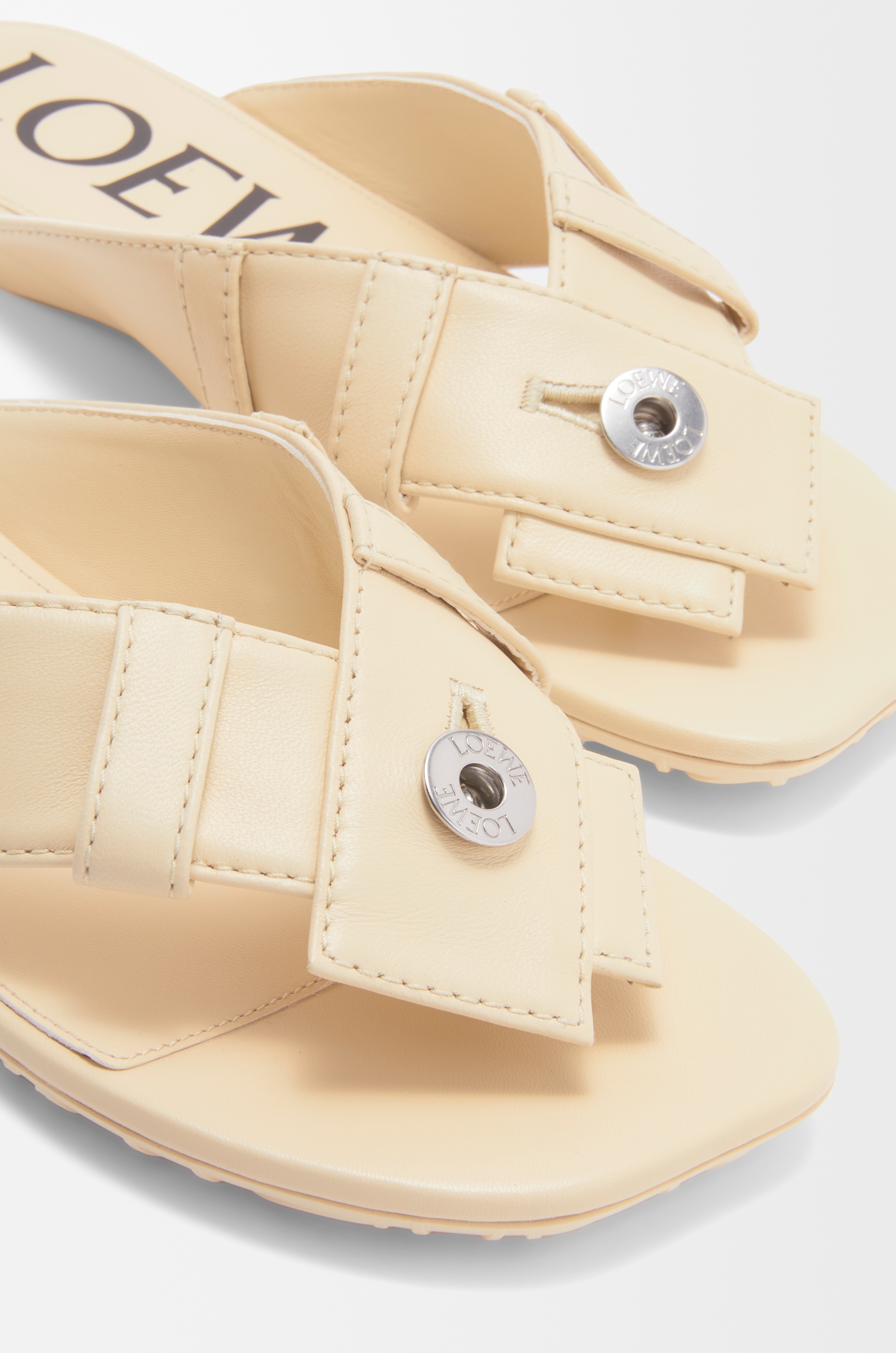 Toy Panta toe post sandal in lambskin - 5