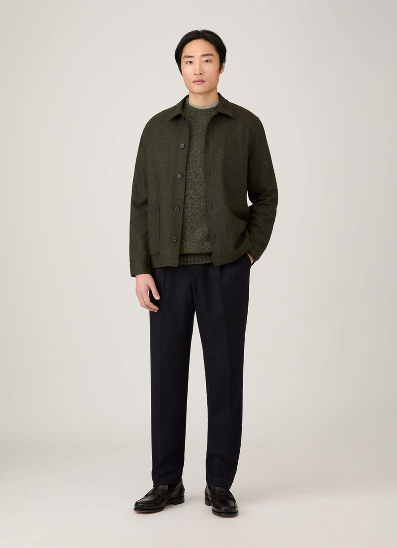 Sunspel Shetland Crew Neck Jumper outlook