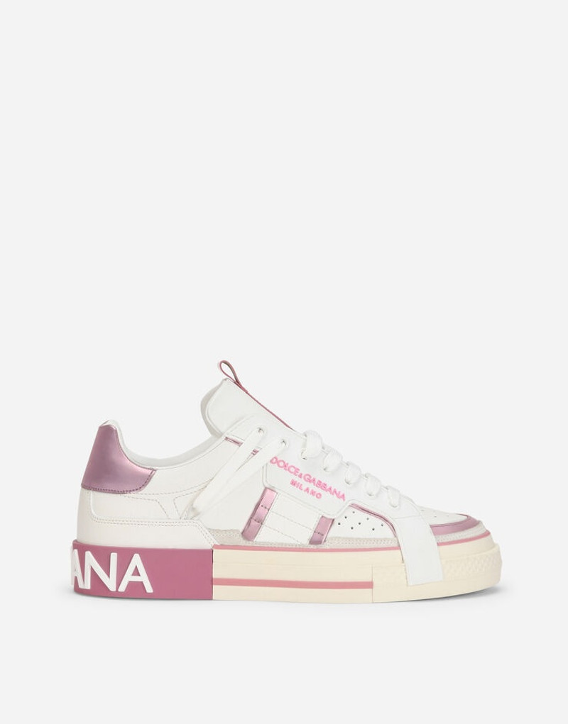 Calfskin 2.Zero custom sneakers with contrasting details 1