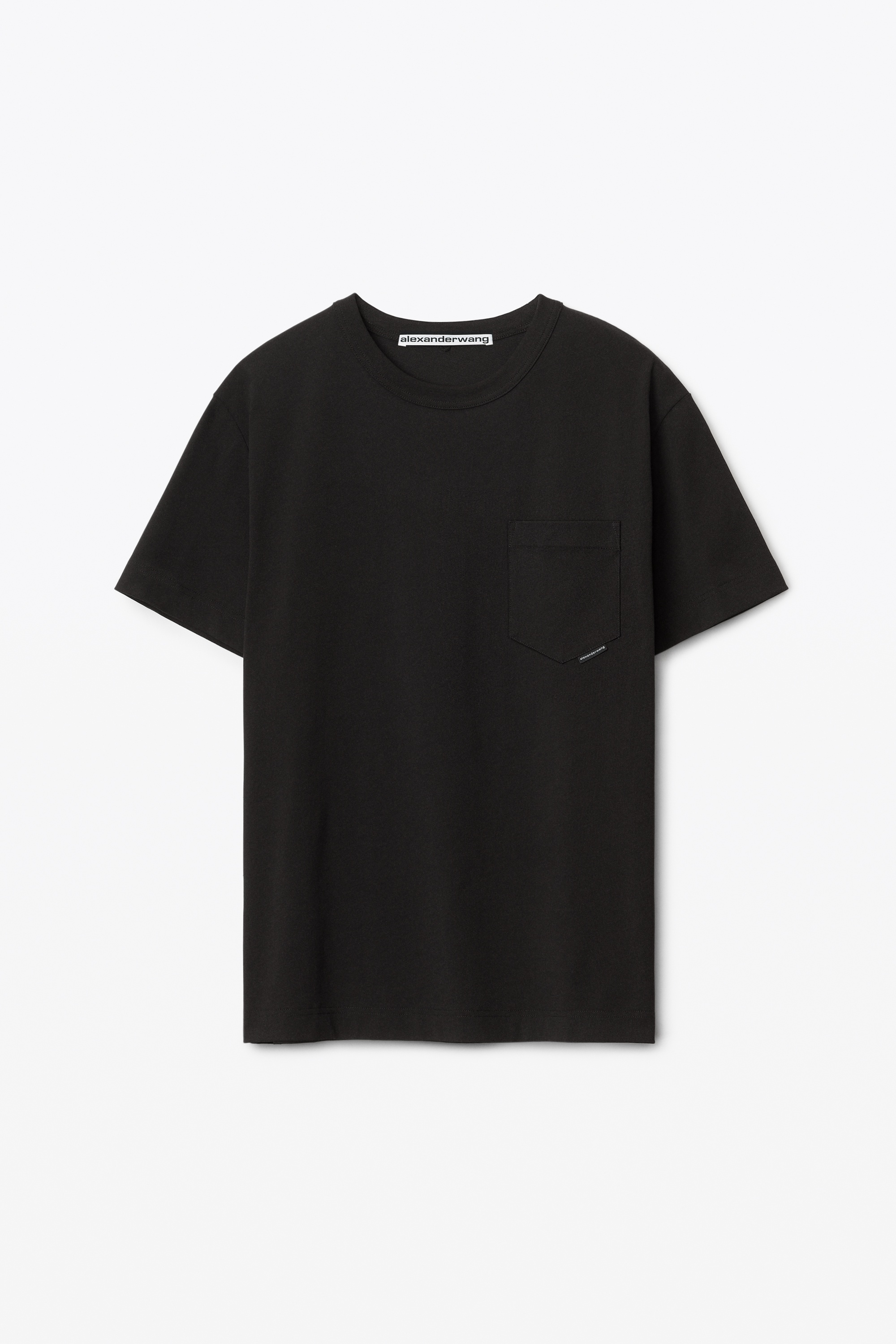 POCKET TEE IN HIGH TWIST JERSEY - 1