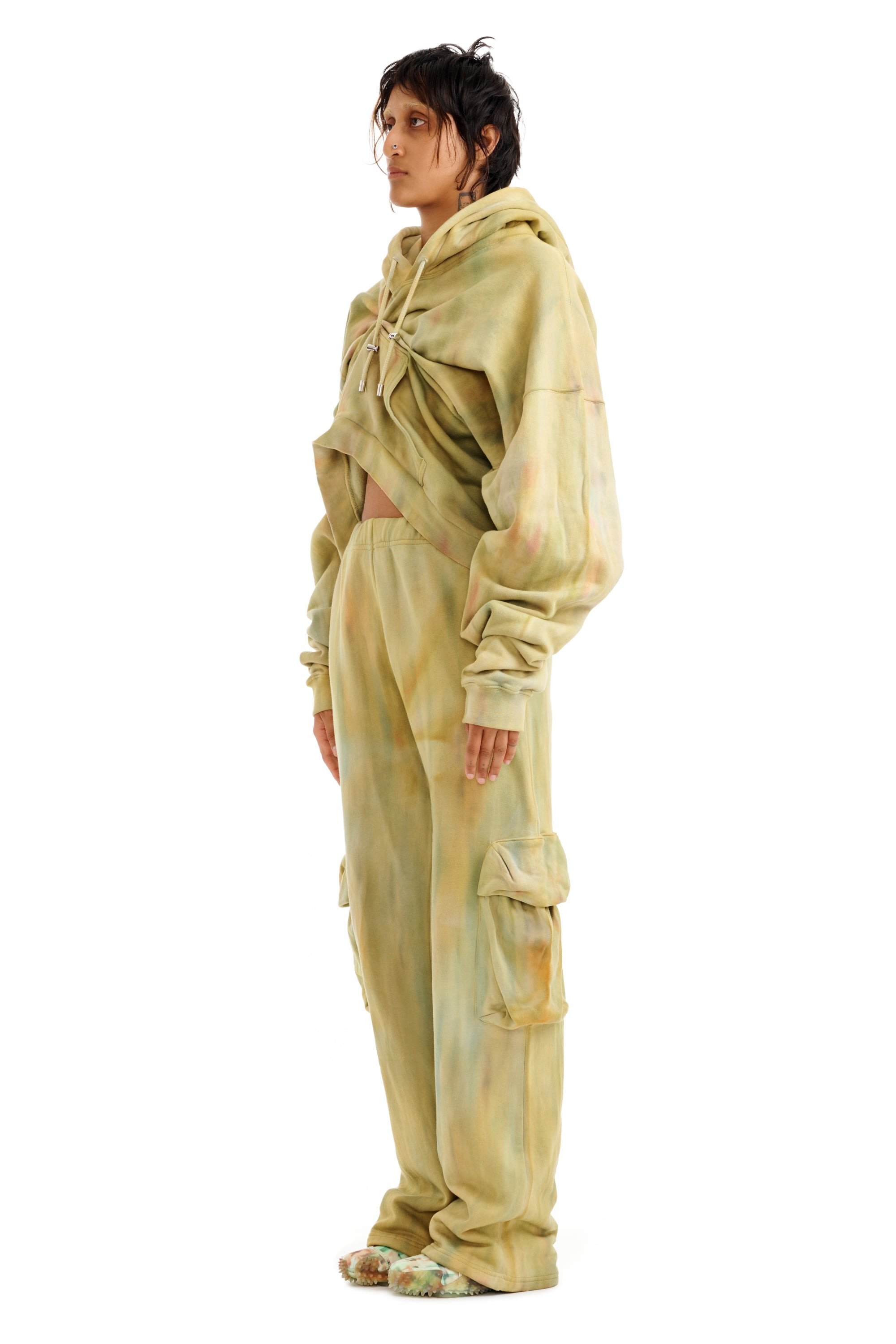 SEA MOSS CARGO SWEATPANT - 11