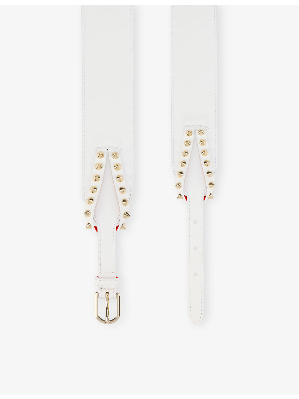 Cabata Spike Leather Belt - 2