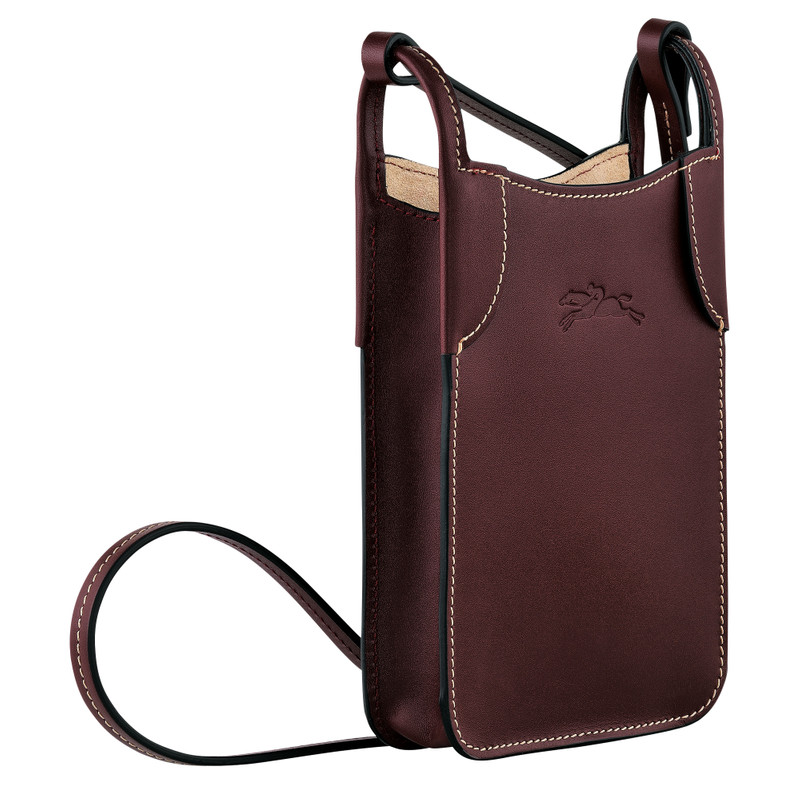 Le Foulonné Phone case Plum - Leather 3